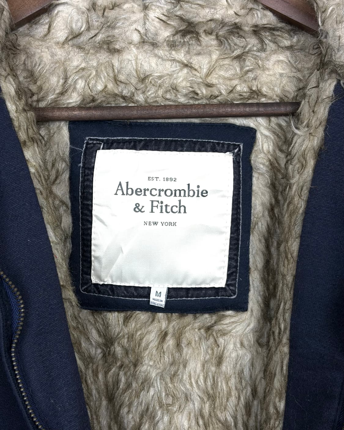 ABERCROMBIE & FITCH WolfJo Hooded ZipUp 상품이미지6