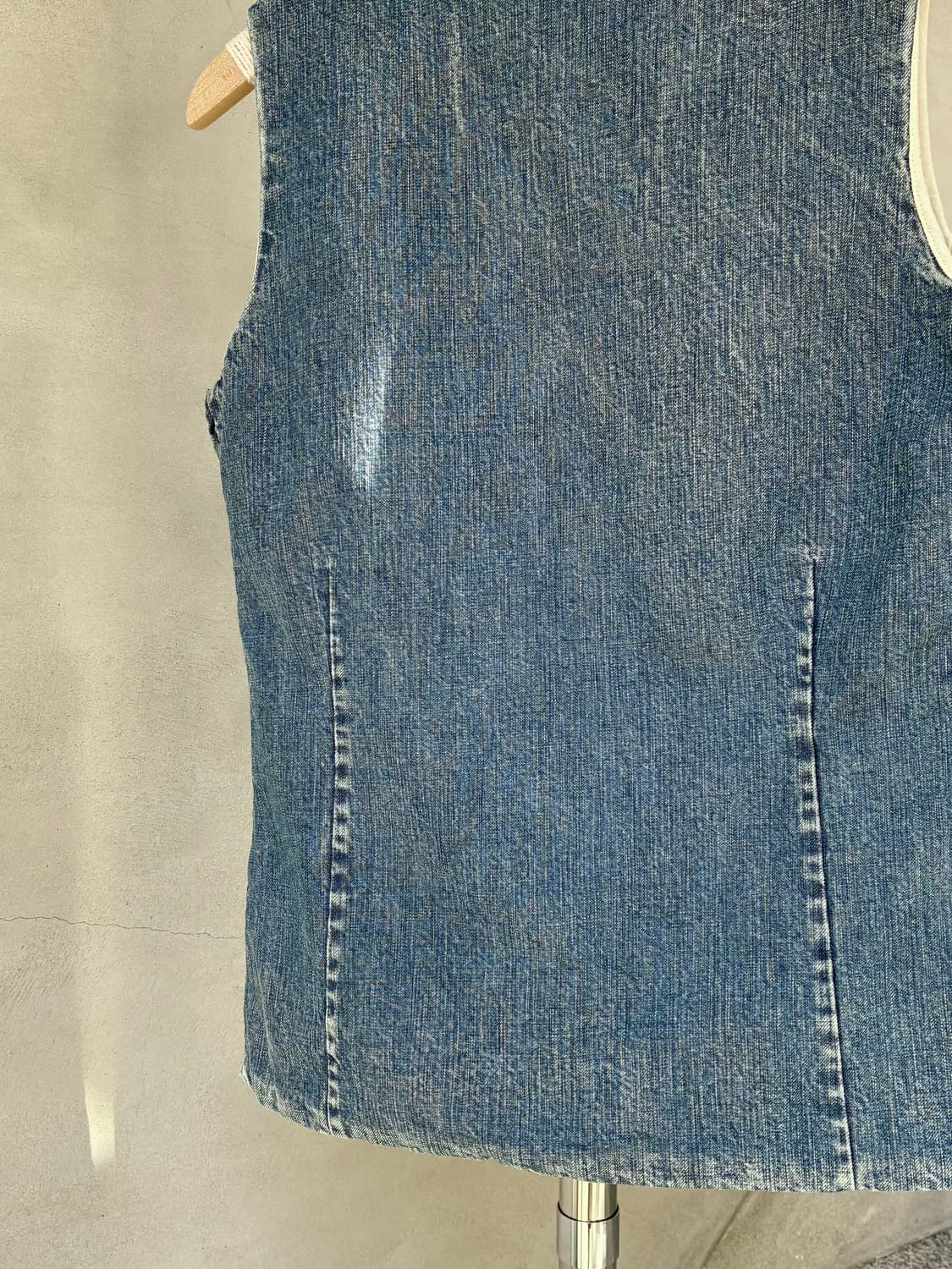 캐피탈 데님 슬리브리스 상품이미지5