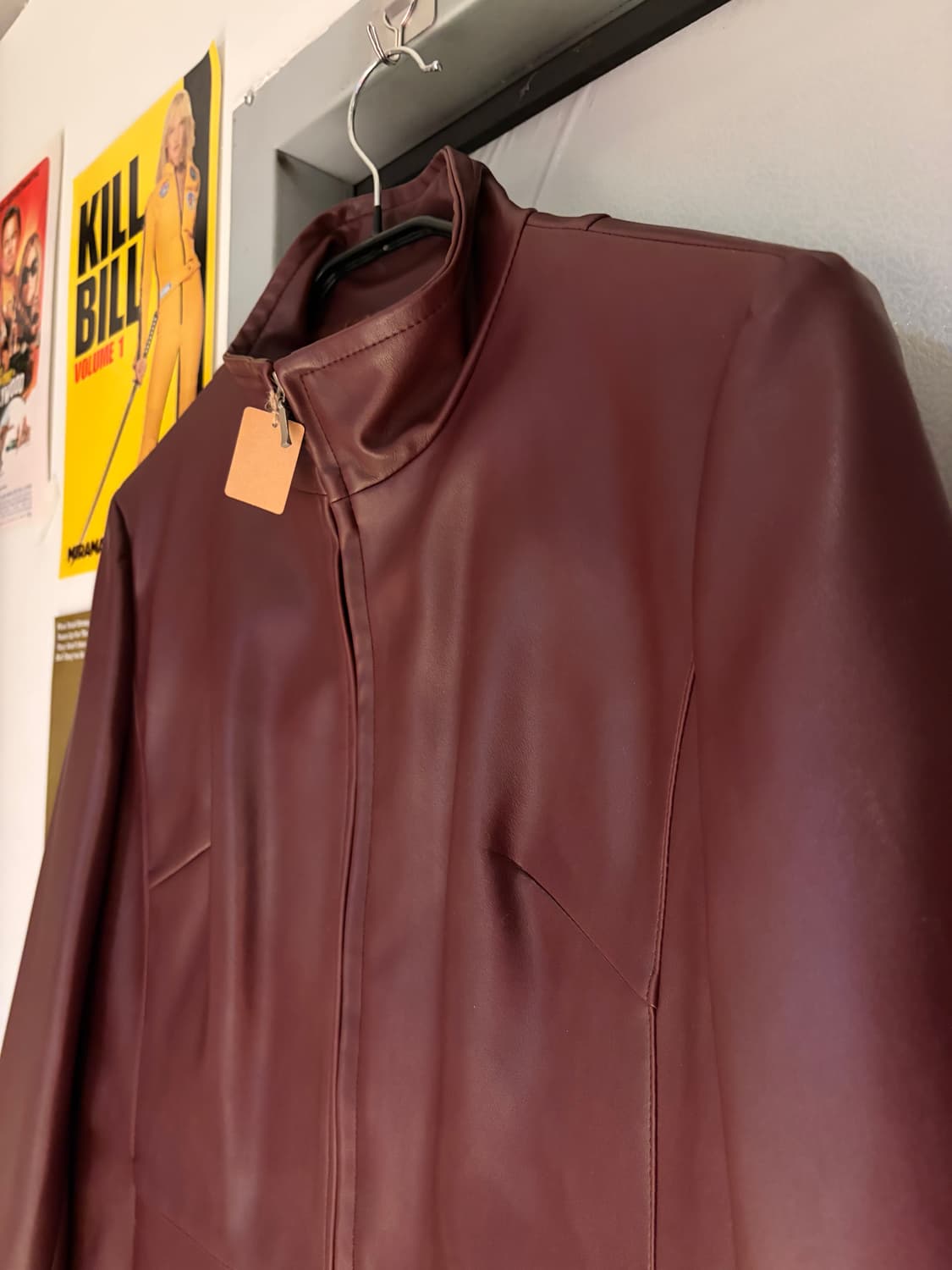 woojong 레더 블레이저자켓 상품이미지3