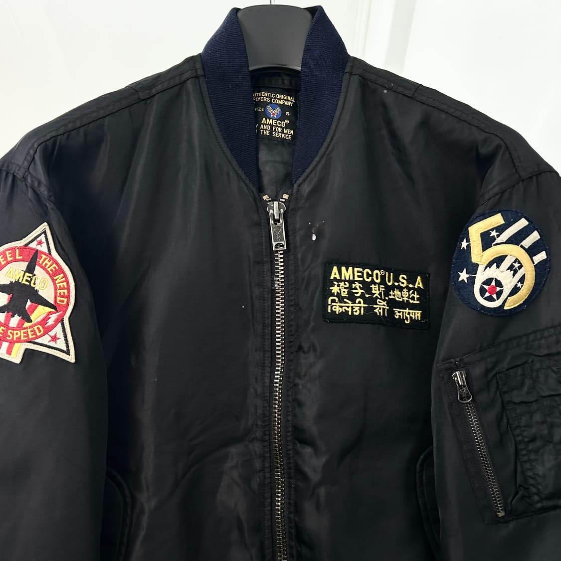 Ameco 아메코 플라이트 MA-1 자켓 상품이미지6