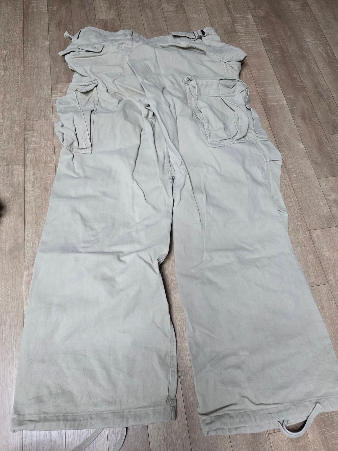 언타이틀드 아이딜 m-65 카고팬츠 베이지 1사이즈 상품이미지8