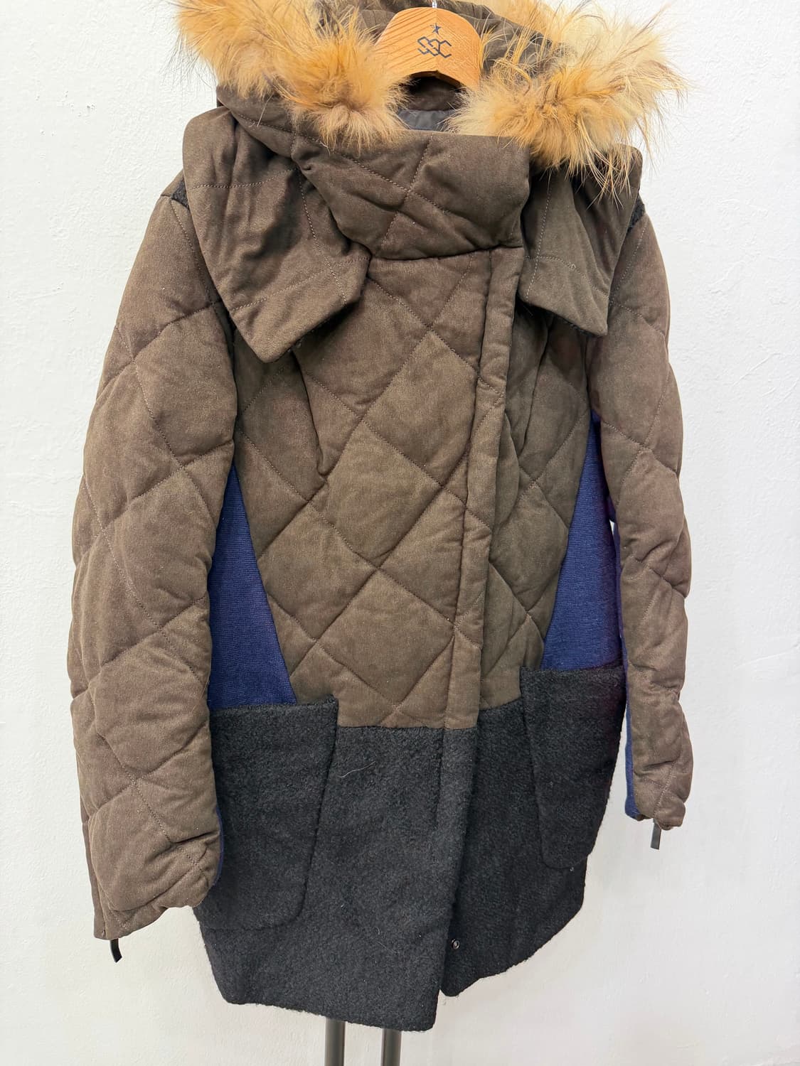 정품) 시스템 한섬 퀼팅 후드퍼 패딩  상품이미지2