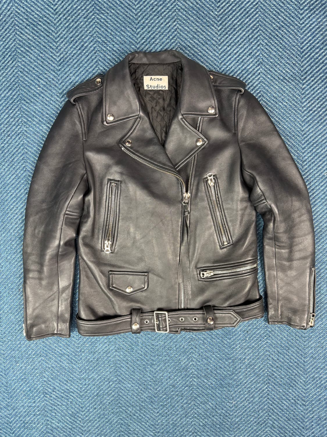 🖤 Acne Studios 라이더 가죽 자켓 (여성용) 상품이미지1