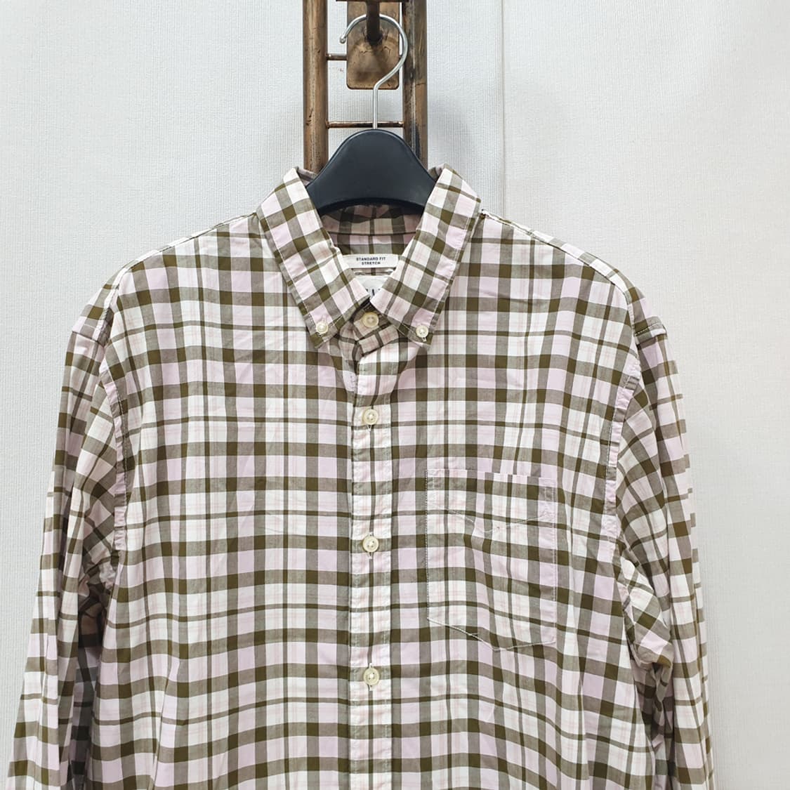 GAP 갭 체크남방 셔츠 M 상품이미지2