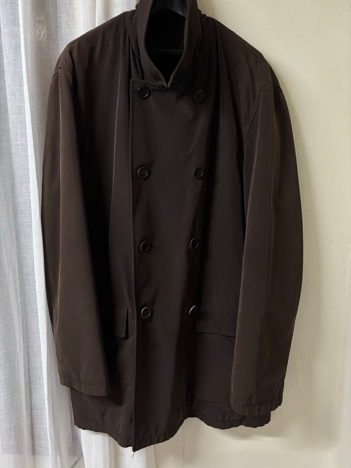 Prada 90's double breasted coat 상품이미지4