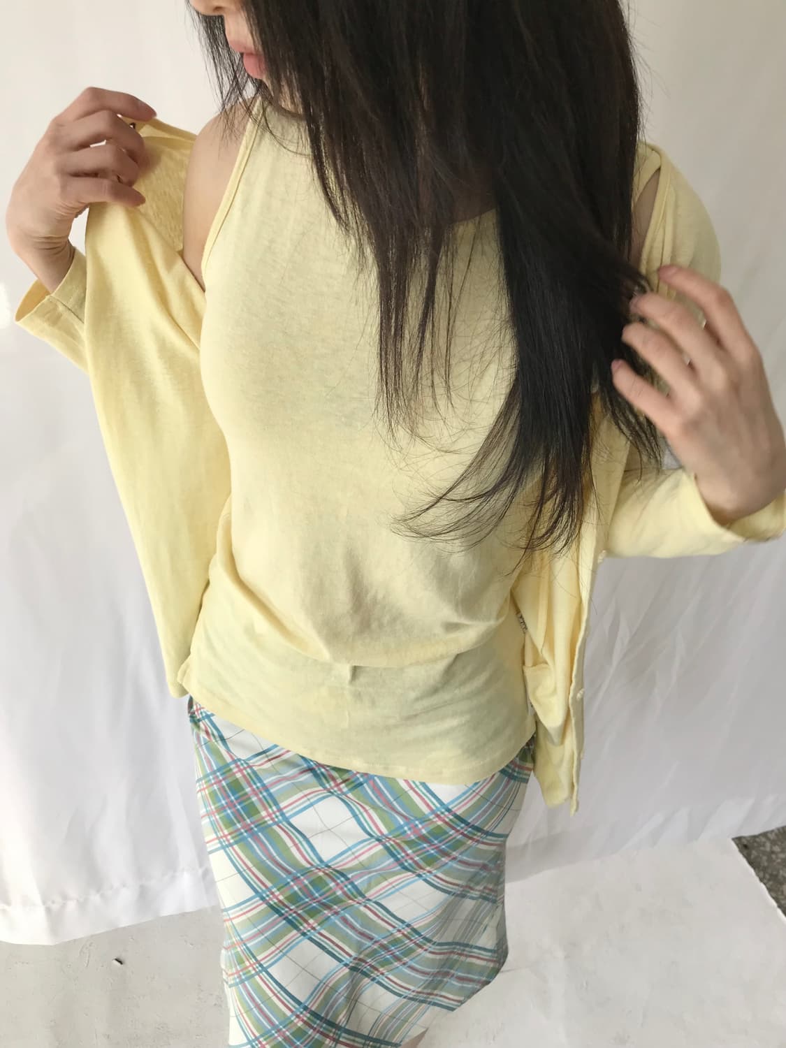 소프트 브리티쉬 미디 스커트 상품이미지5