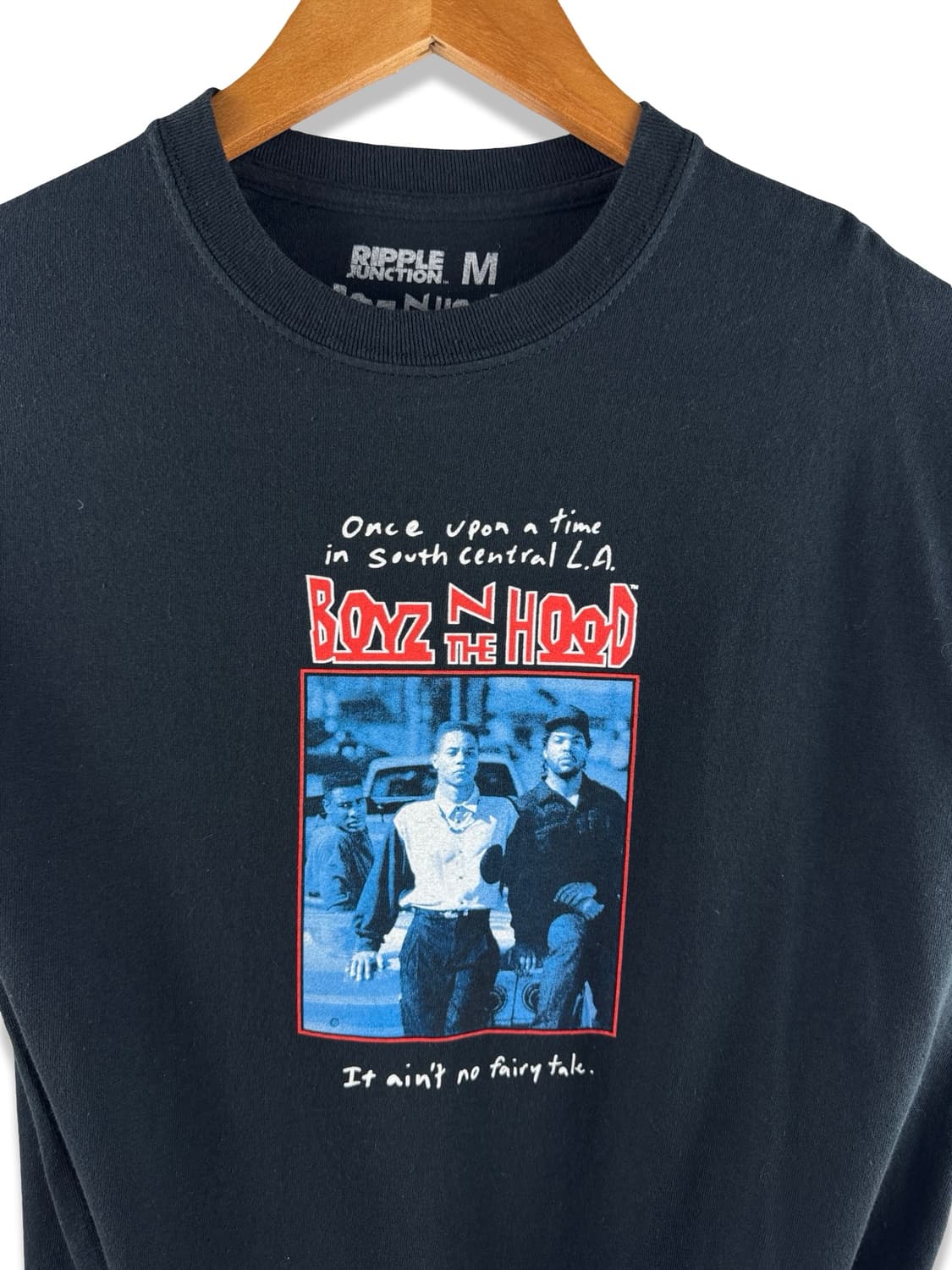 Boyz N The Hood 블랙 그래픽 티셔츠3602 상품이미지3