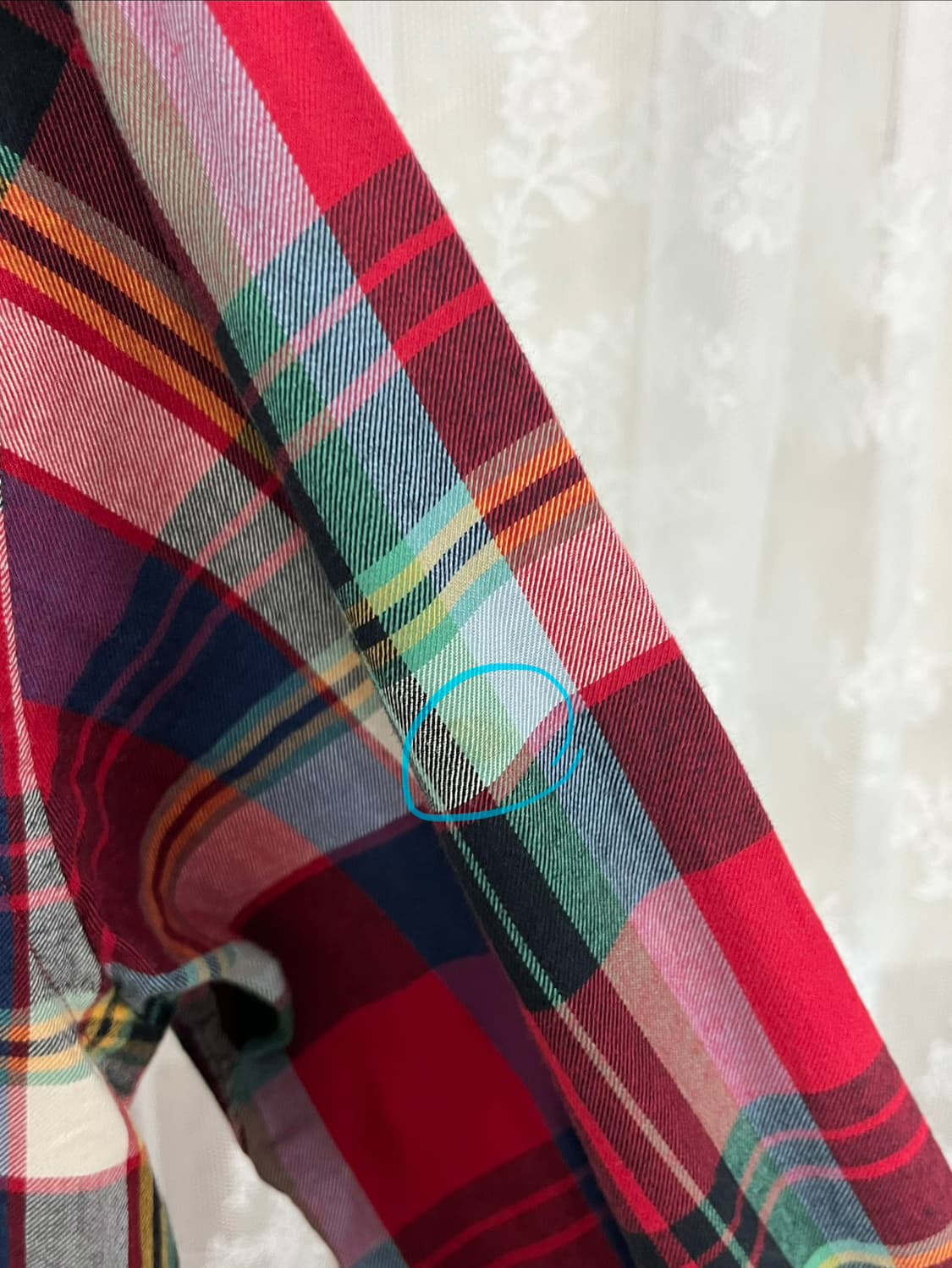 XL) 18-19Y 폴로 랄프로렌 키즈 체크 셔츠 상품이미지4