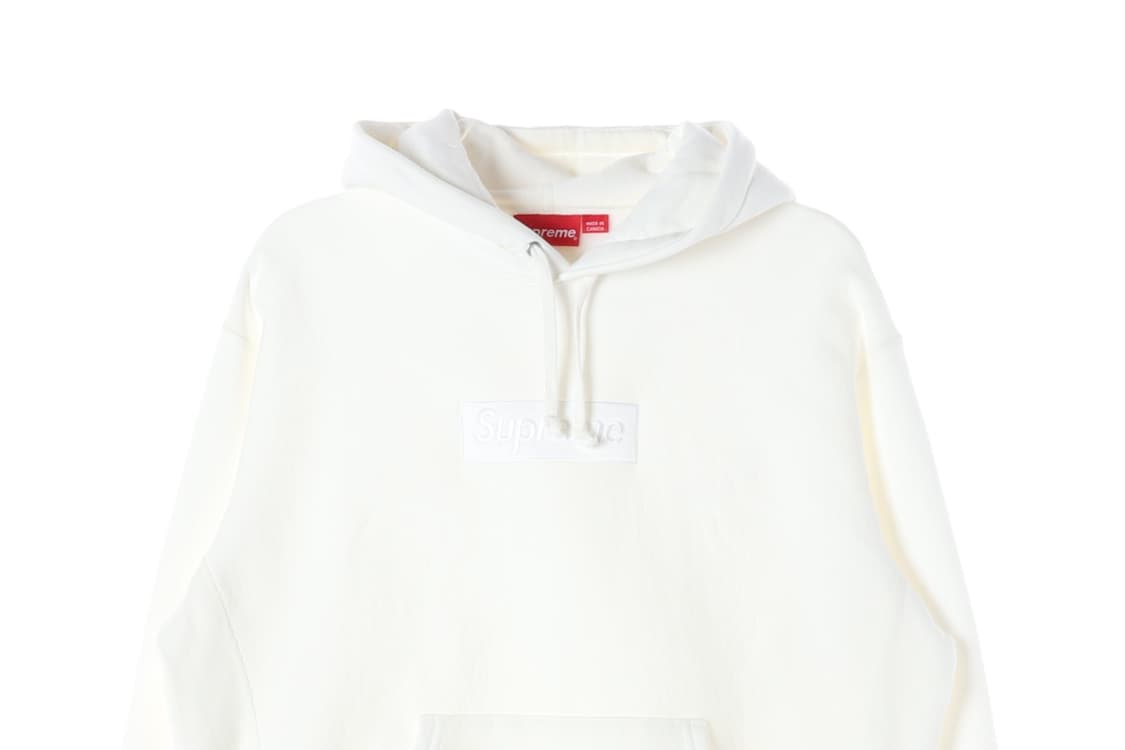 [S]슈프림 23FW 화이트 박스로고 후드티 후디 스웨트셔츠
 상품이미지2