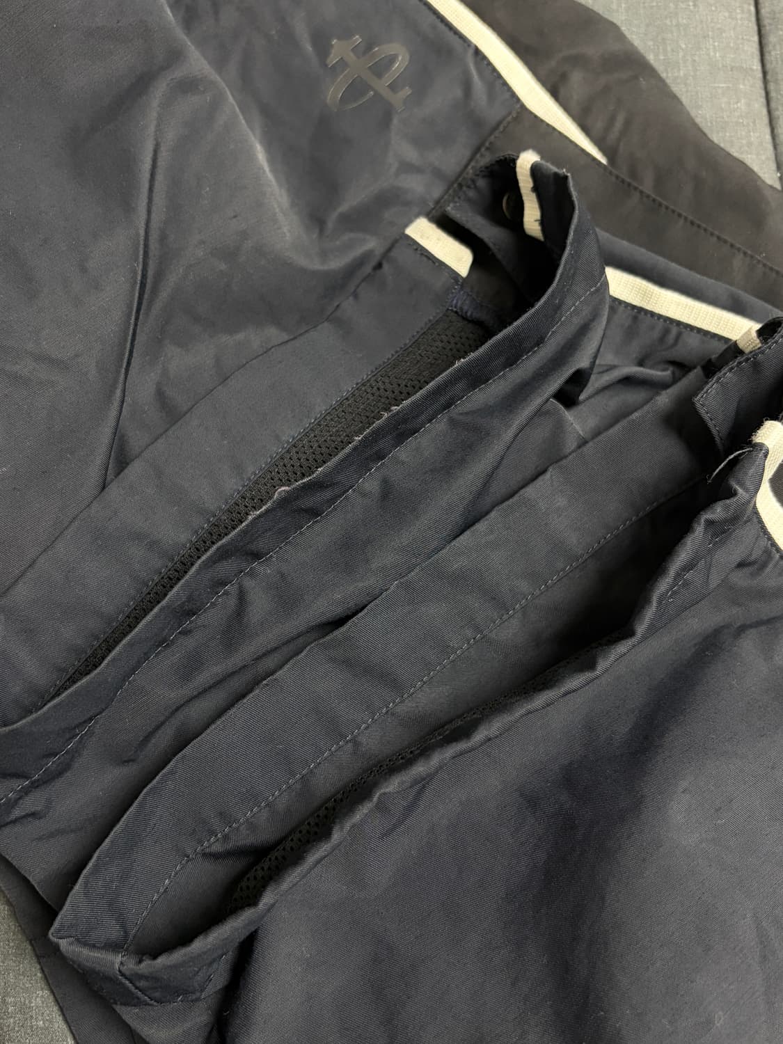 [1] 폴리테루 1011 나일론 트랙 팬츠 다크 네이비 상품이미지3