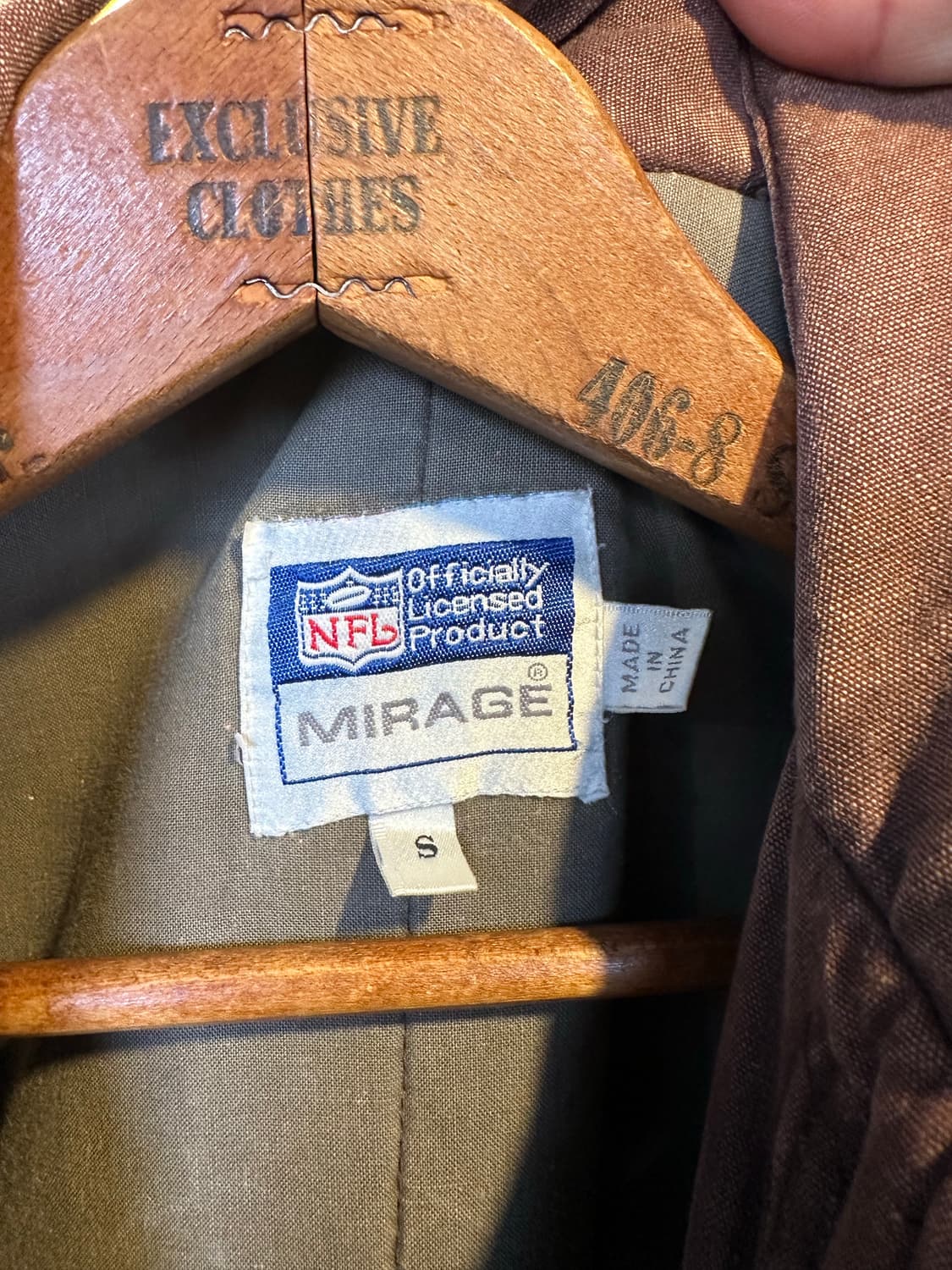 90s NFL 미리지 미식축구 클리블랜드 브라운스 파카 1990 상품이미지9