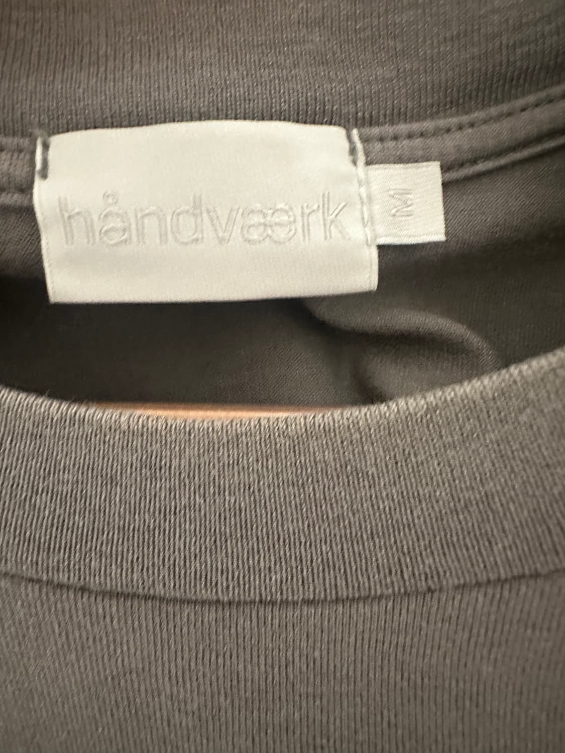 handvaerk 핸드베르크 포켓 반팔 티셔츠 그레이 상품이미지3