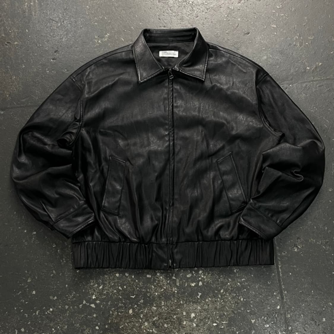 100 파르티멘토 비건 레더자켓  상품이미지1