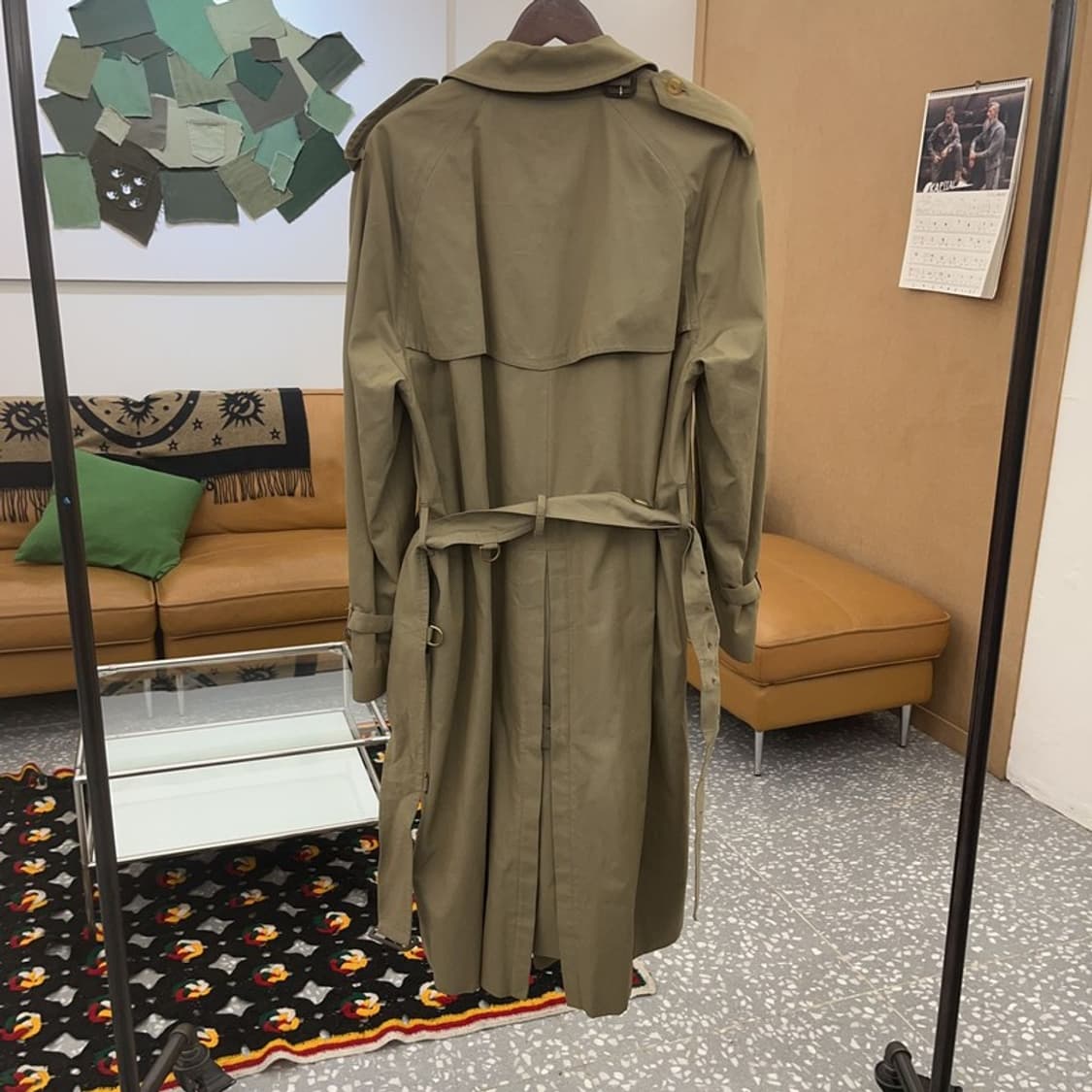 버버리 모던시크 캐주얼 벨티드 트렌치 코트 52 C08529 상품이미지4