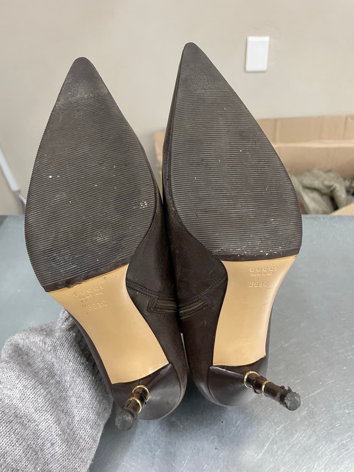 구찌 주미 레더 앵클부츠 EU36.5 (gr-4013) 상품이미지6