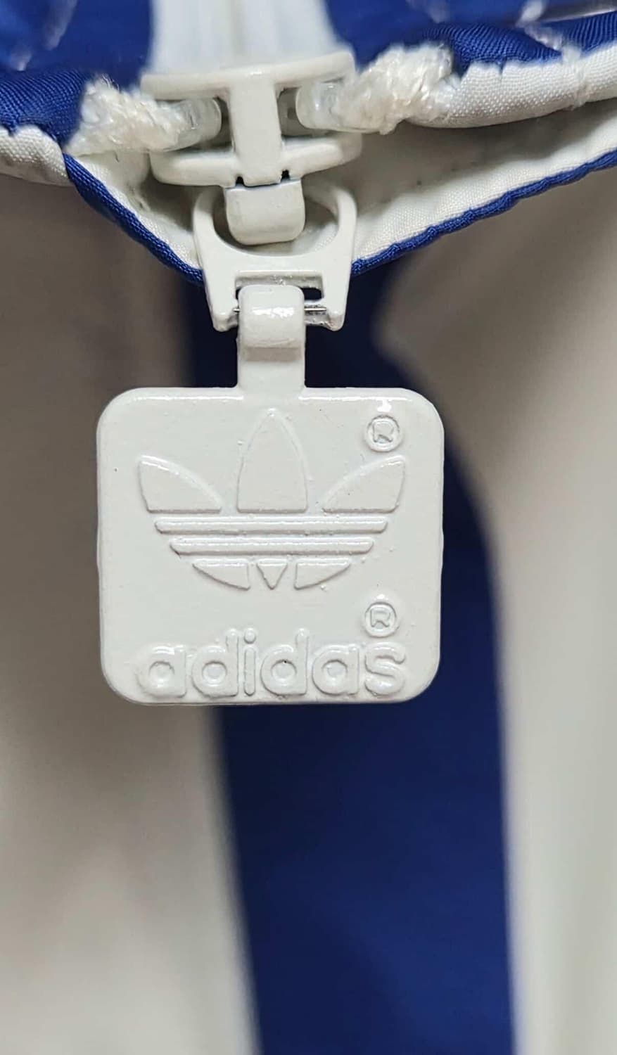 아디다스 후드 져지 바람막이 블루/아이보리 90 상품이미지4