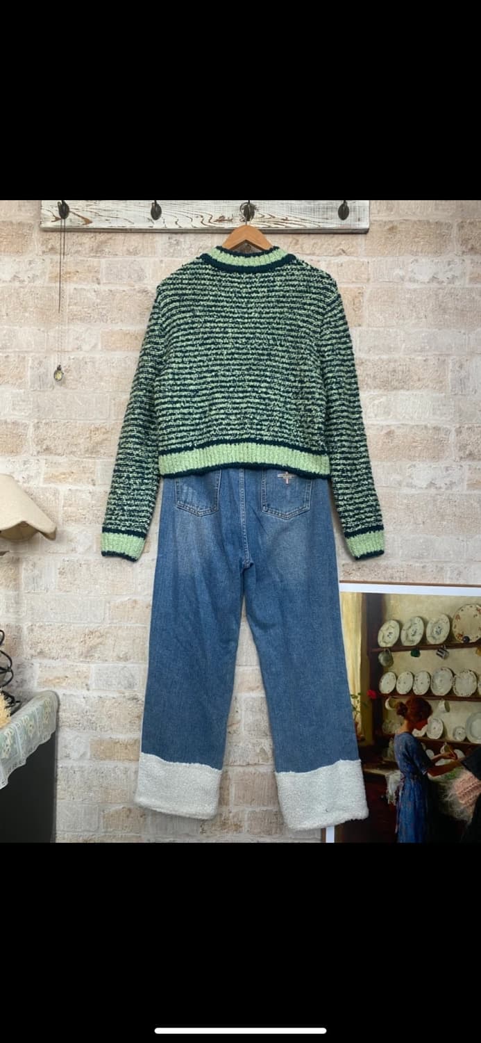 빌라버튼 트위드가디건😍 - 타임 마쥬 산드로 상품이미지2