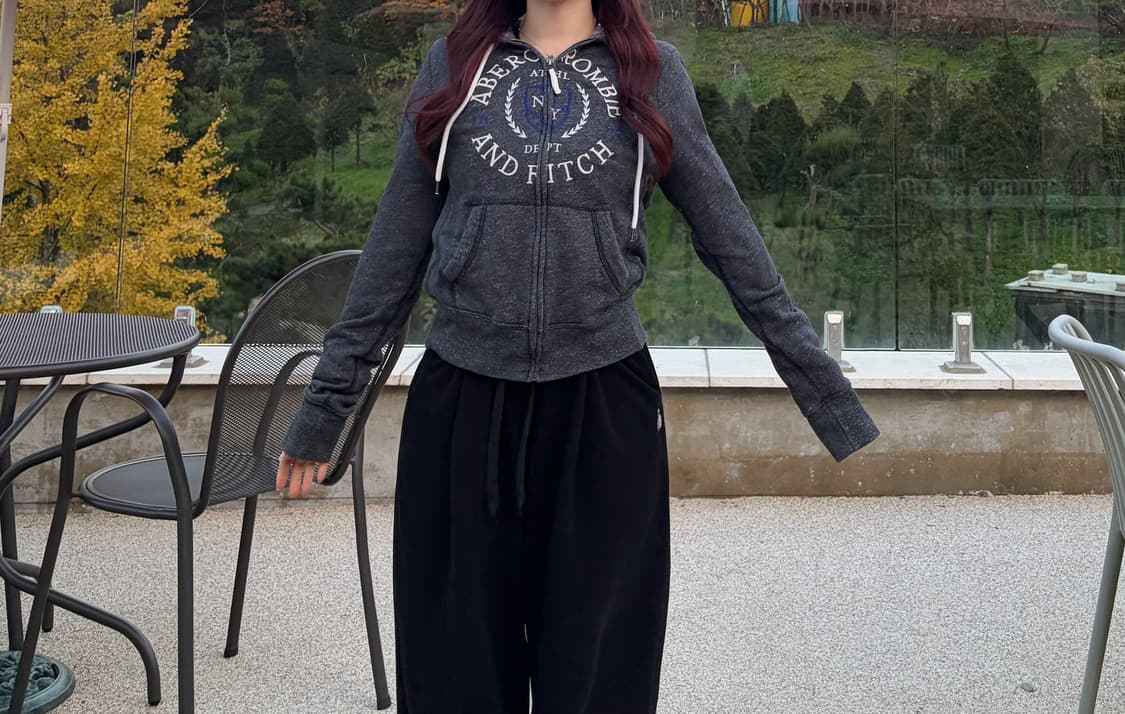 아베크롬비 올드스쿨 희귀집업(m) 상품이미지7