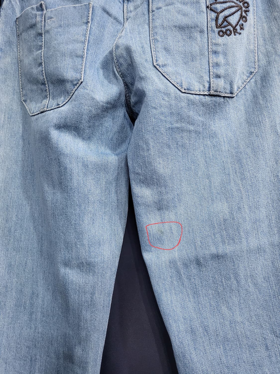 세컨플로어 데님팬츠 상품이미지6