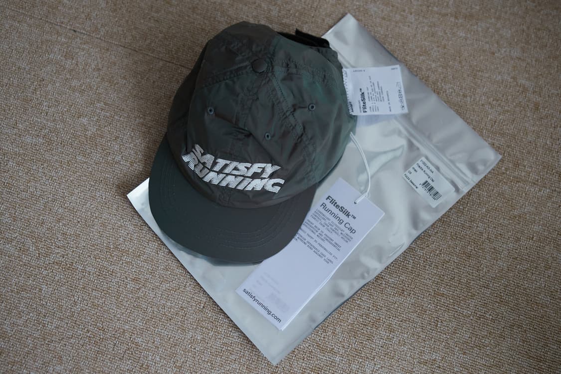 새티스파이 플라이트실크 러닝 캡 카키 상품이미지2