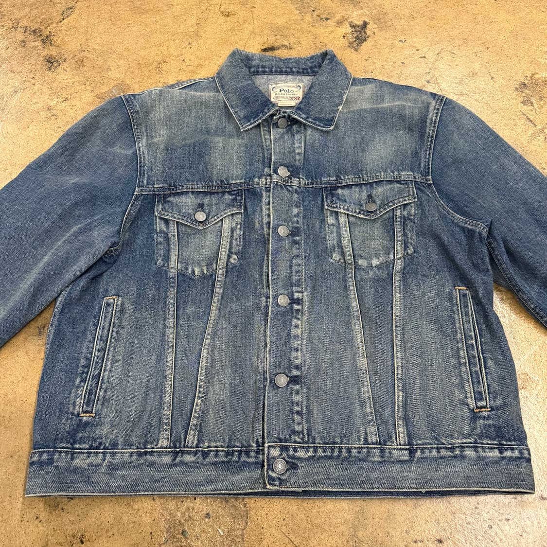[정품/XXL] 폴로 랄프로렌 데님 자켓 청자켓 b18 상품이미지3