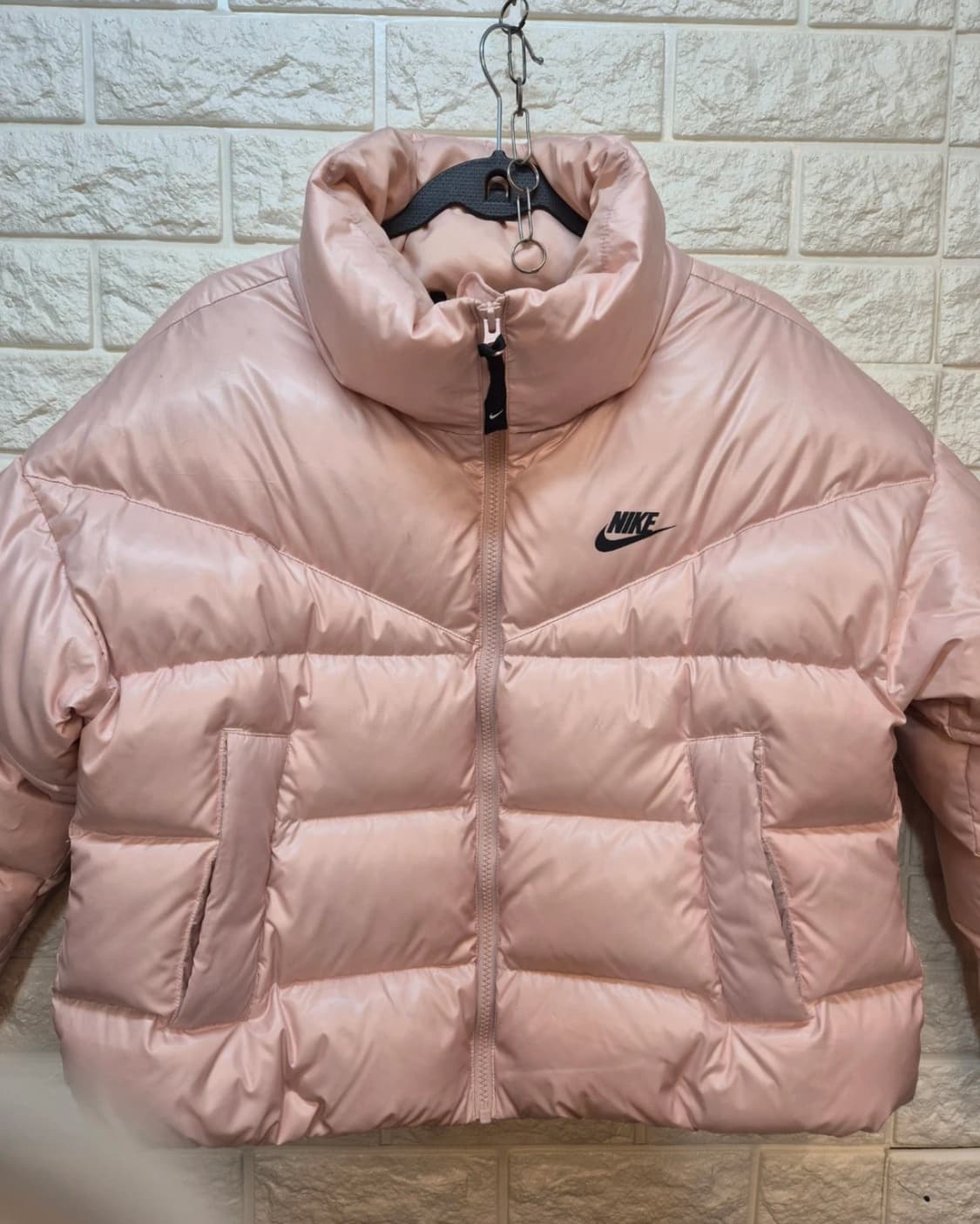 나이키 여성 써마핏 크롭 다운 패딩 L 100사이즈 상품이미지2