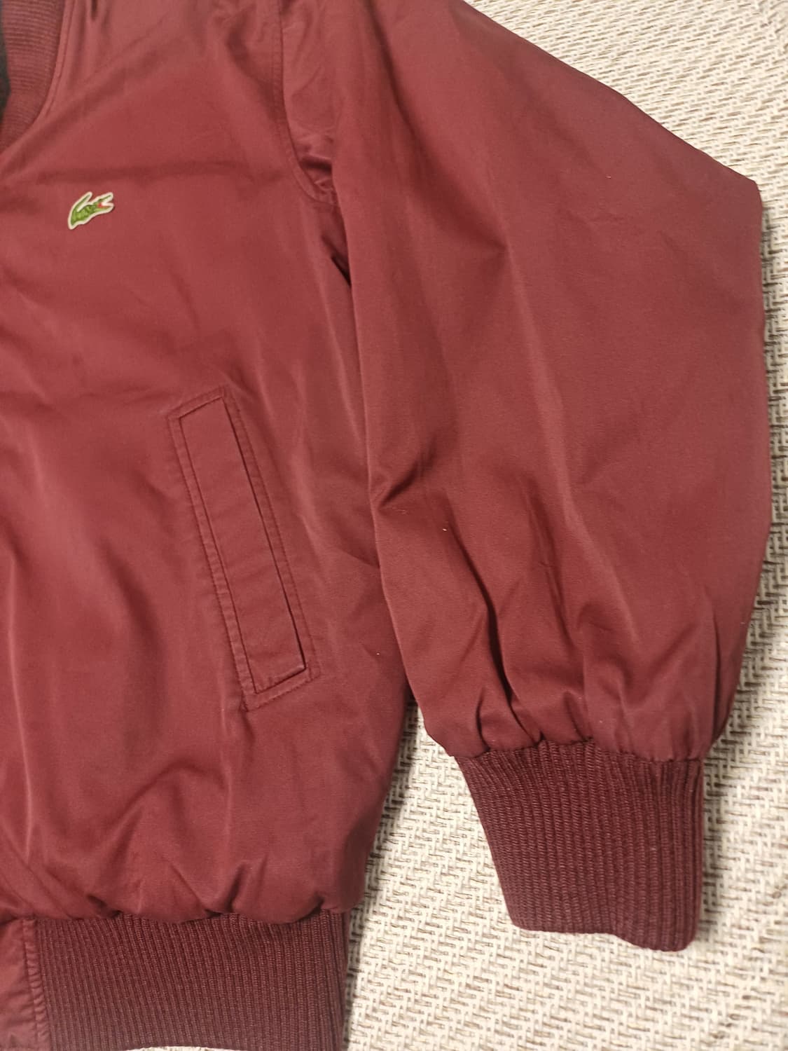 [L] 90s 서광 라코스테 빈티지 리버시블 봄버 자켓 (양면) 상품이미지4