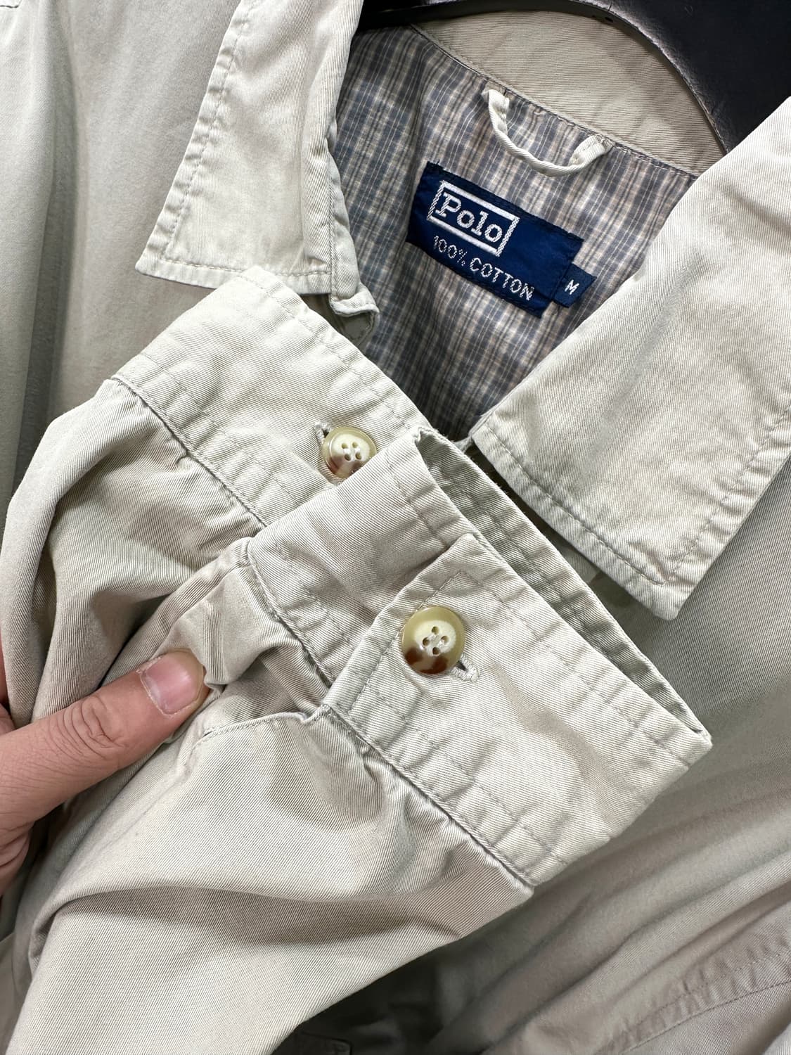  폴로 블루종 치노자켓 베이지 M 상품이미지4