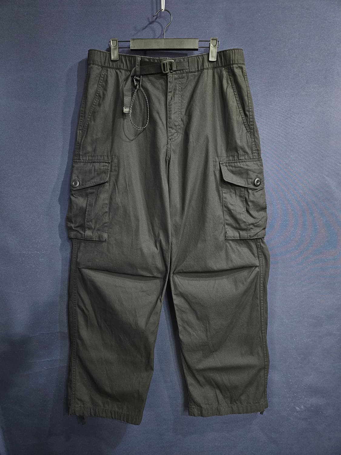 무신사 스탠다드 블랙 남성 허리 34~35 카고팬츠  상품이미지1