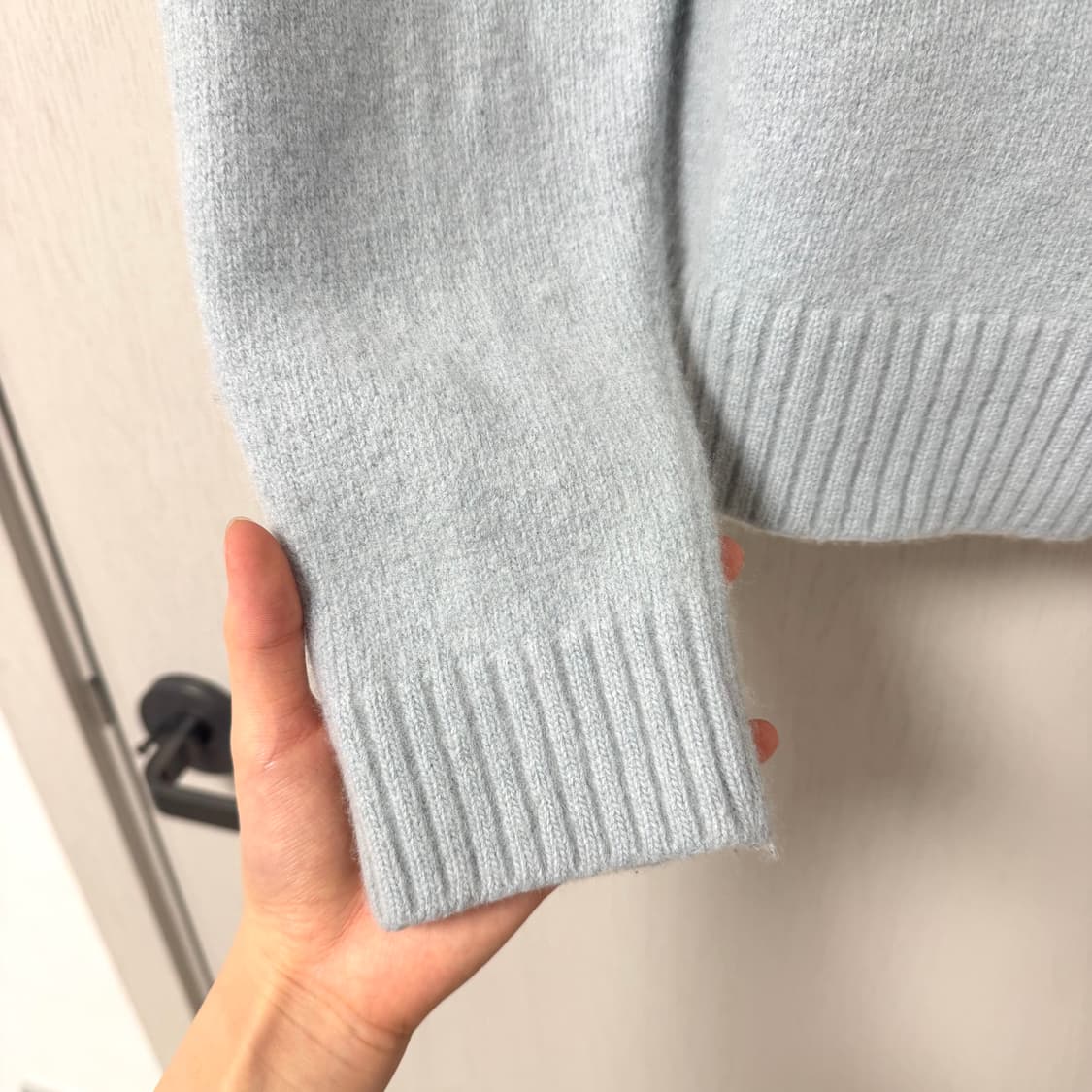 (s) 세터 언발란스 울 캐시미어 니트 상품이미지4