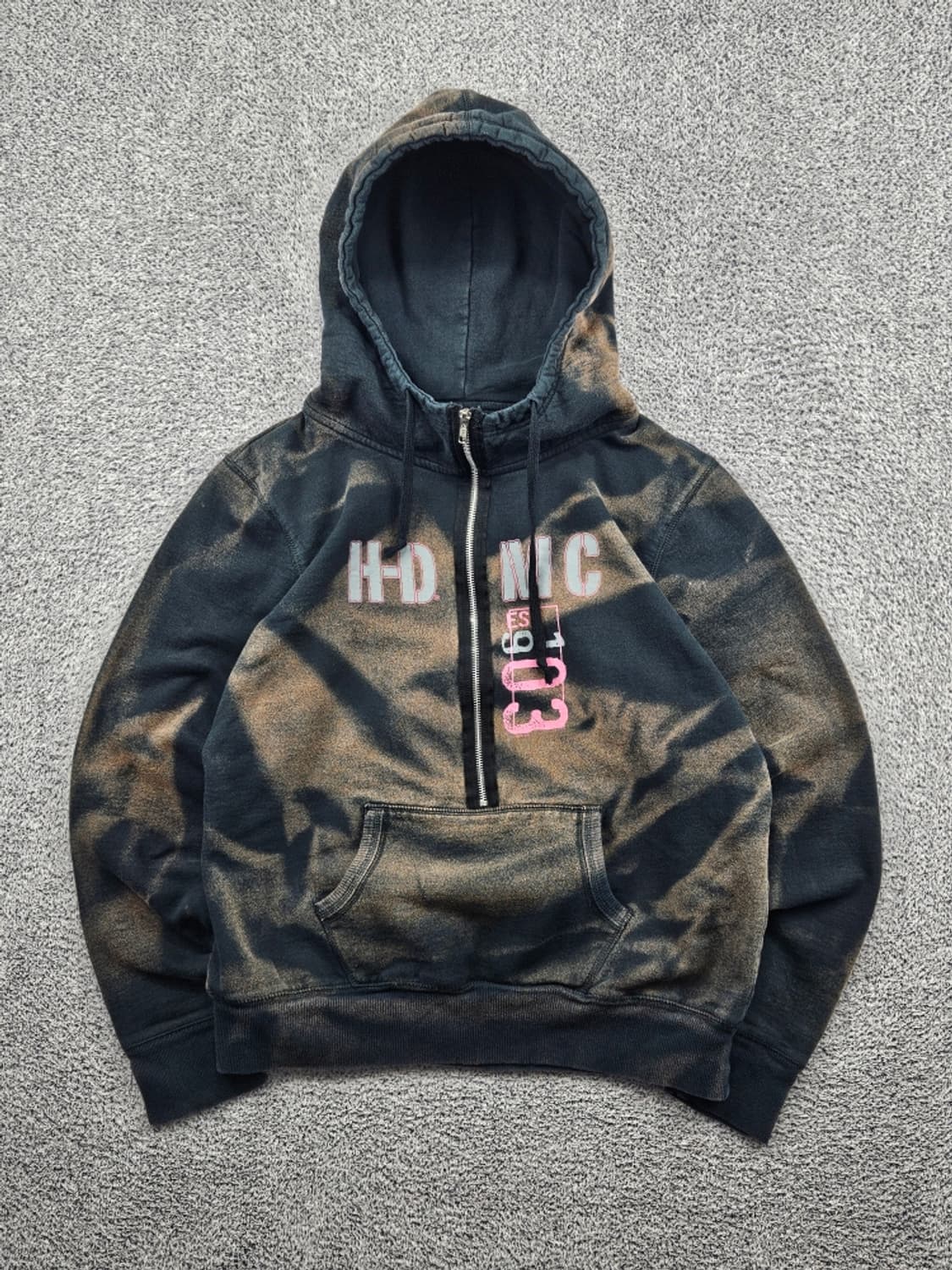 할리데이비슨 다잉워시드 커스텀 아노락 집업 후드티 (XL) / 11461 상품이미지1