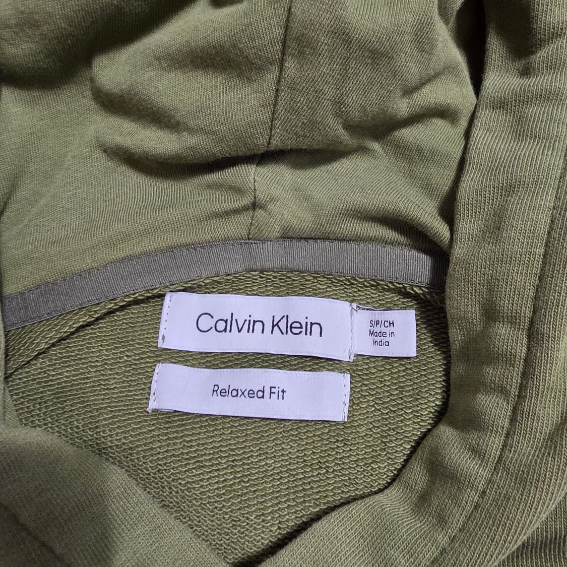 (S)캘빈클라인 릴렉시드핏 후드티셔츠 상품이미지5