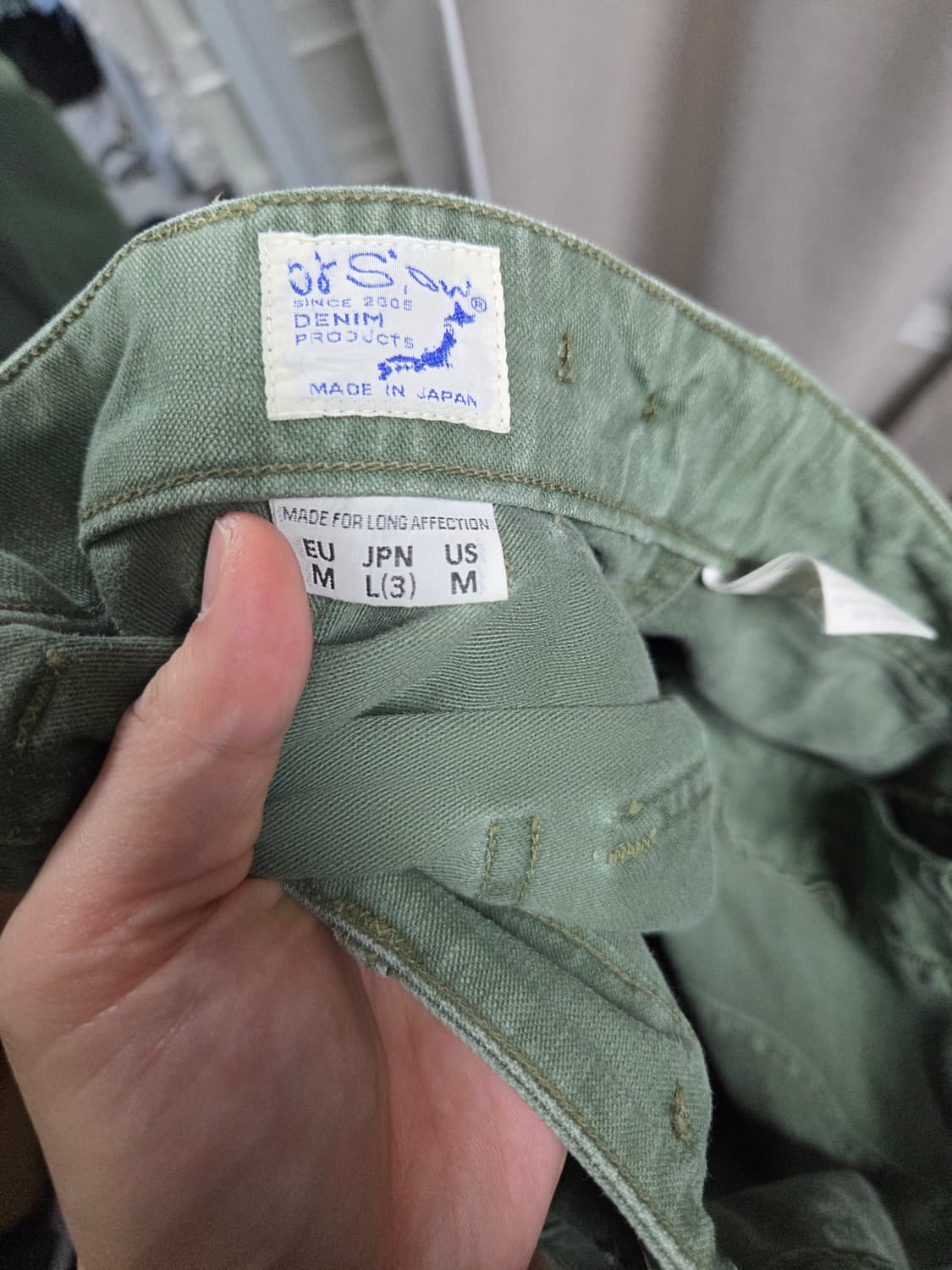 오어슬로우 퍼티그 유즈드워시 레귤러핏 3사이즈 상품이미지4