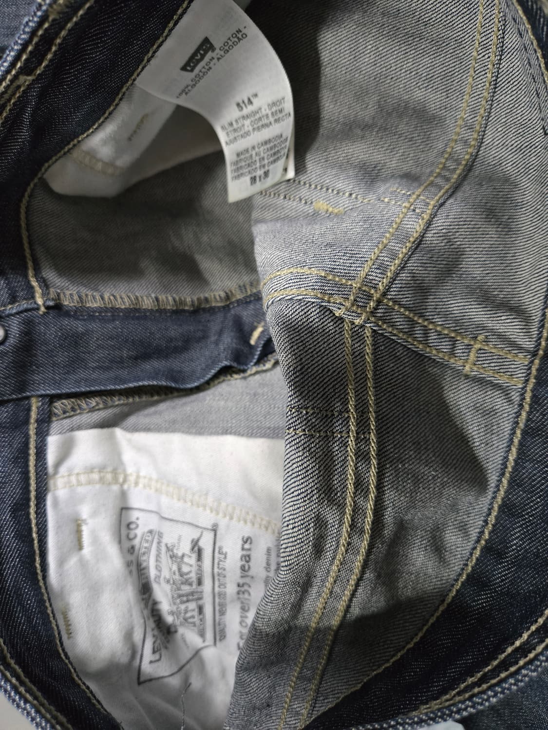리바이스 514 데님팬츠 청바지 W28 L30  상품이미지8
