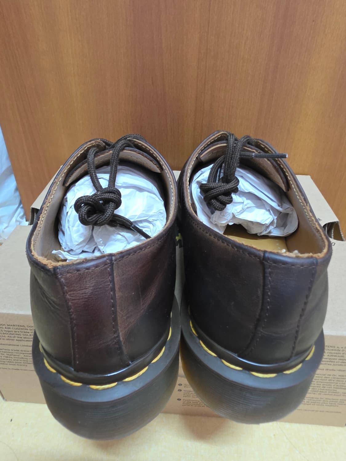 닥터마틴 1461 크레이지홀스 브라운 상품이미지5