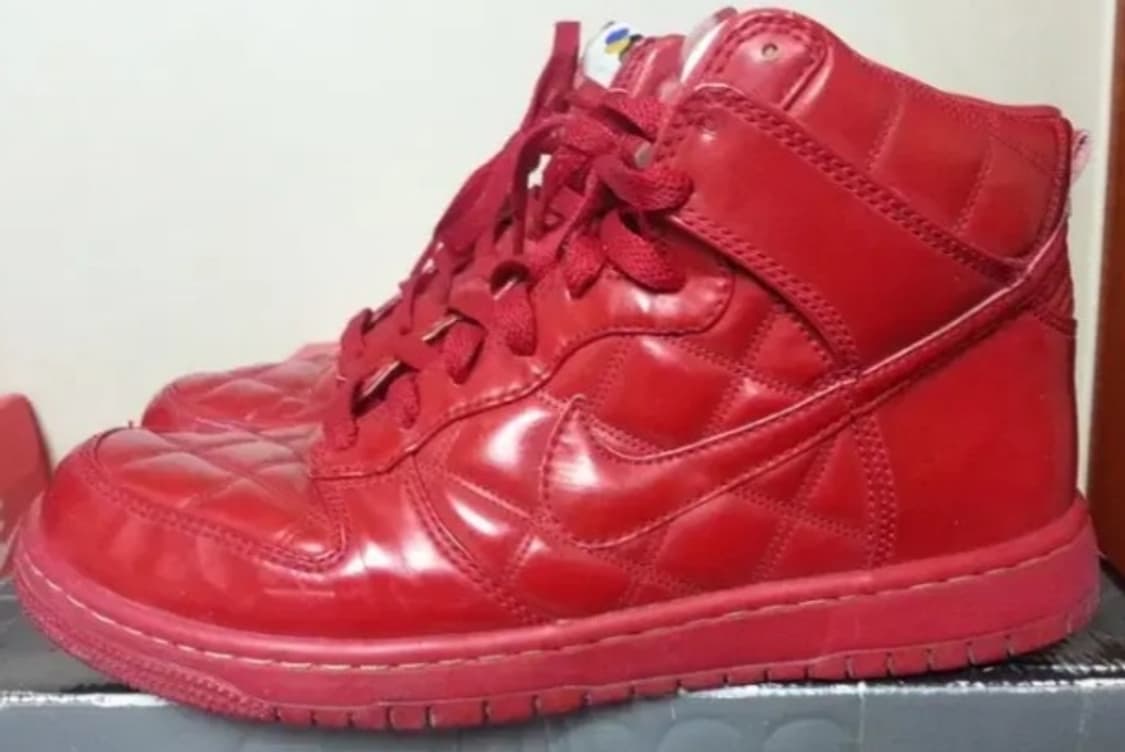 나이키 덩크 하이 슈프림  올림픽 레드  265 상품이미지1