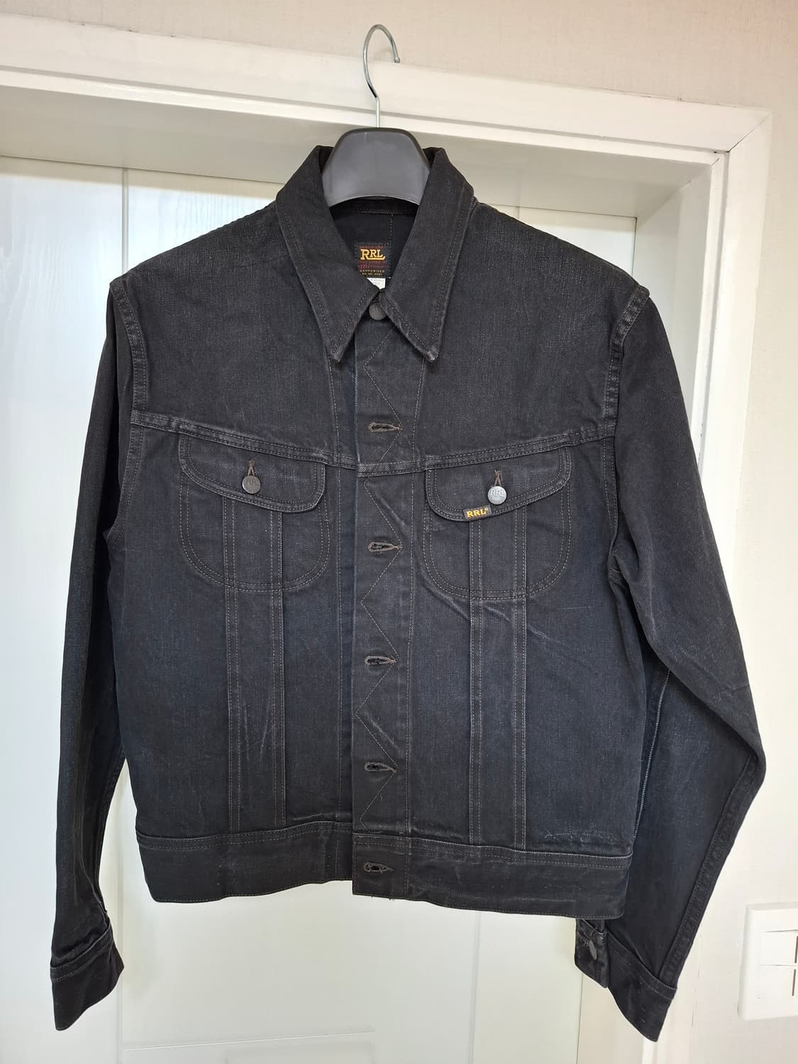 M RRL 더블알엘 lot271 블랙 데님 자켓 상품이미지1