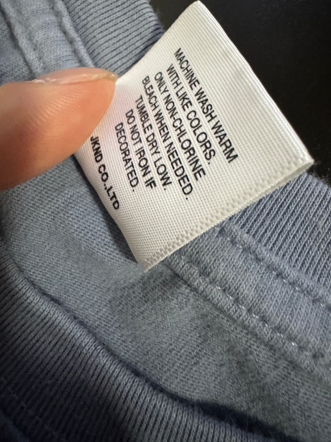 디스이즈네버댓 T로고 스펠아웃 반팔 티셔츠 M 상품이미지4