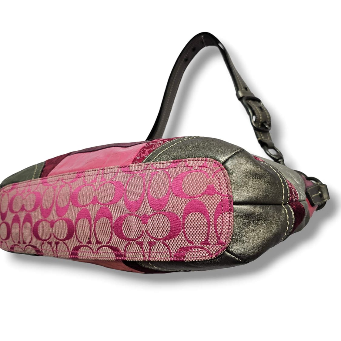 Coach 코치 핑크 패치워크 호보 숄더백 상품이미지6