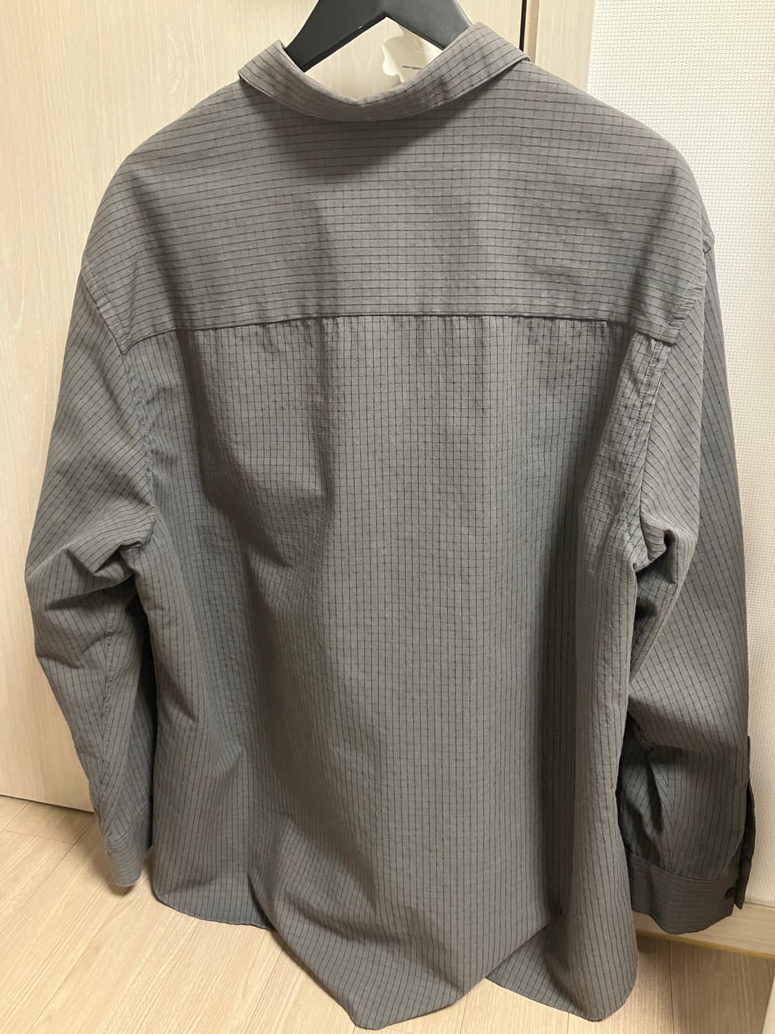 (XL) 자라 오버핏 체크셔츠 / 아워레가시 오라리 체크셔츠 상품이미지4