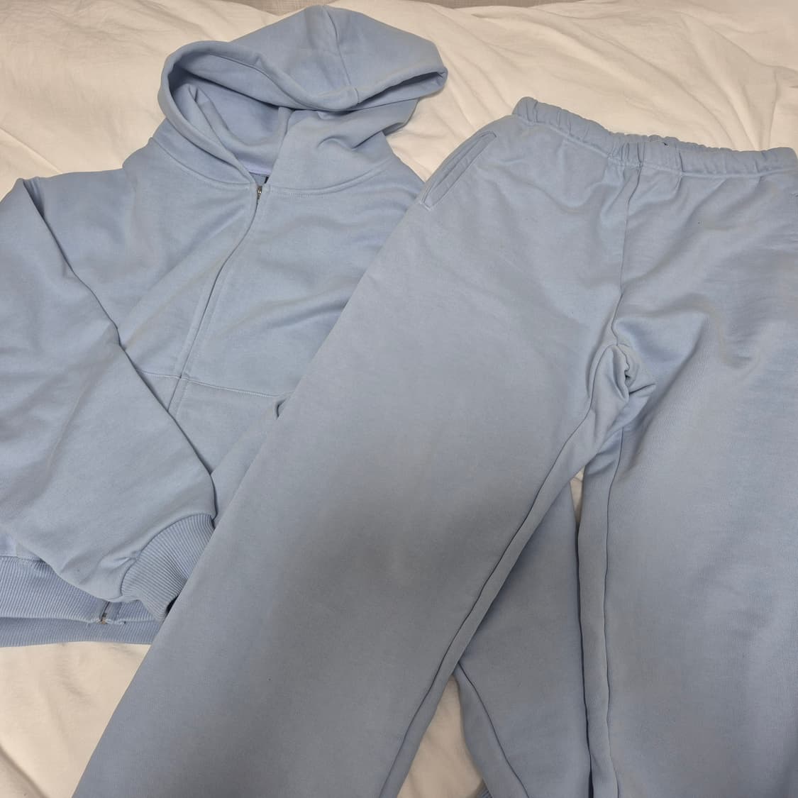 지초이 25-001 후드, 조거팬츠 셋업 상품이미지3
