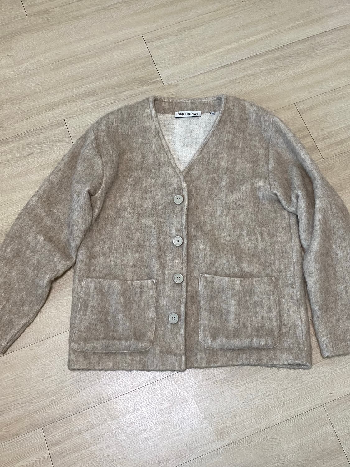 아워레가시 모헤어 가디건 상품이미지1