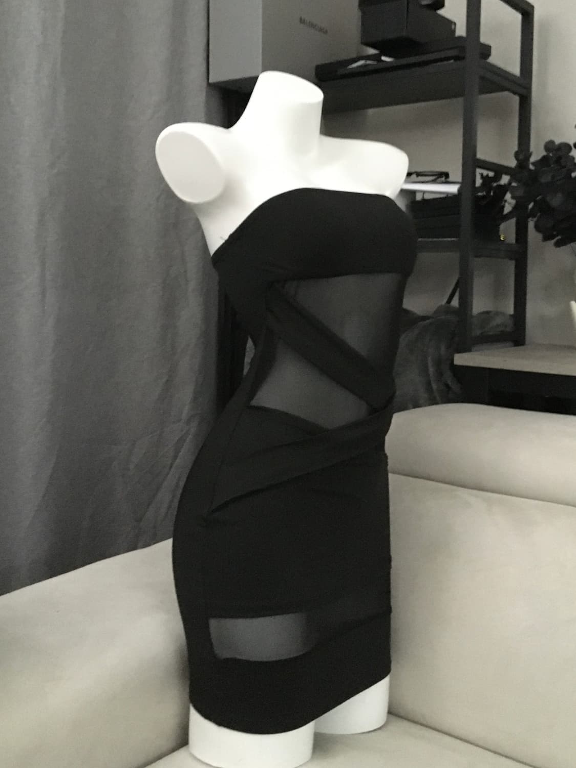 ༒ see-through layer dress 상품이미지2