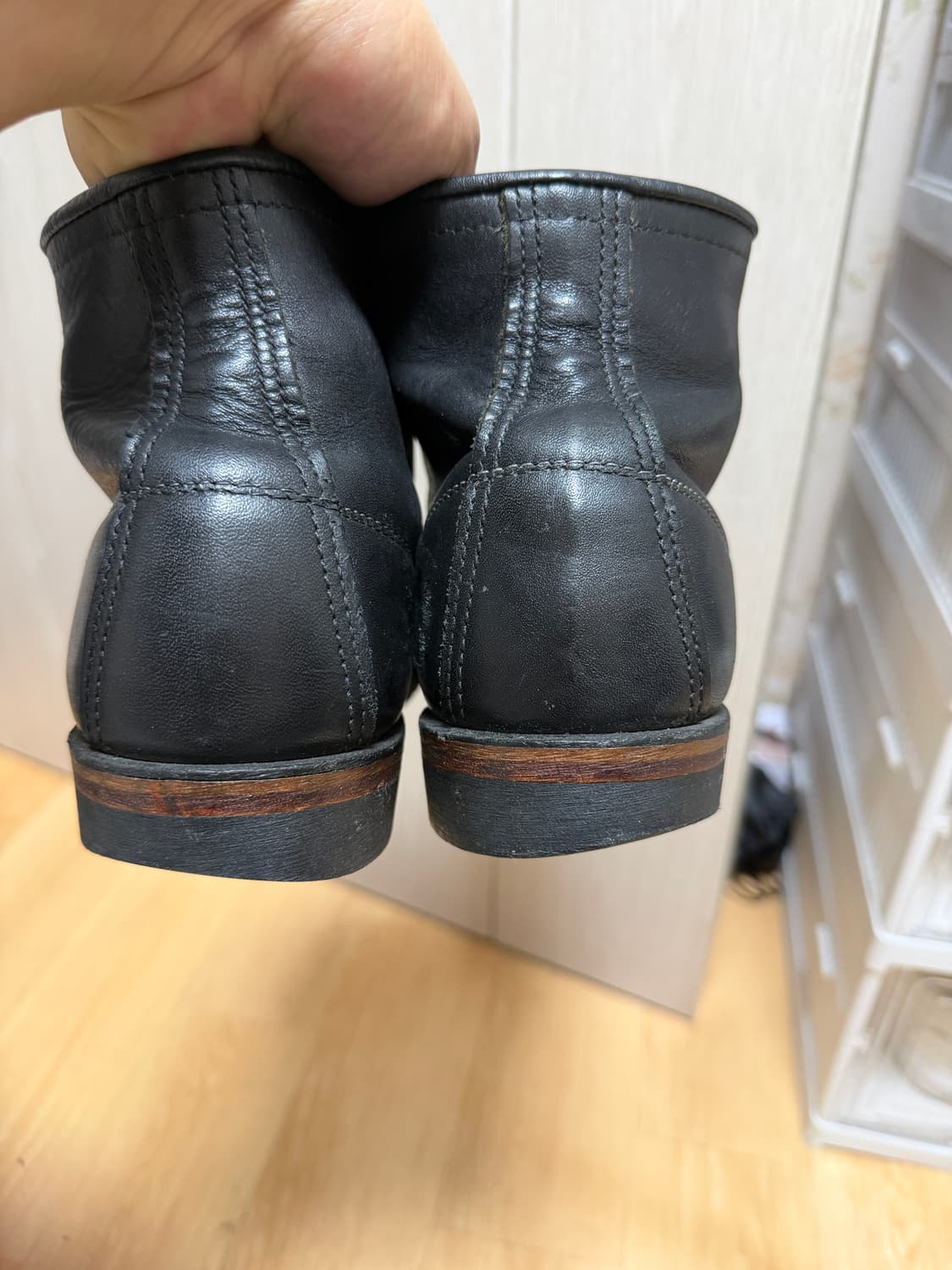 레드윙 벡맨 9014 8D 260 블랙 상품이미지4