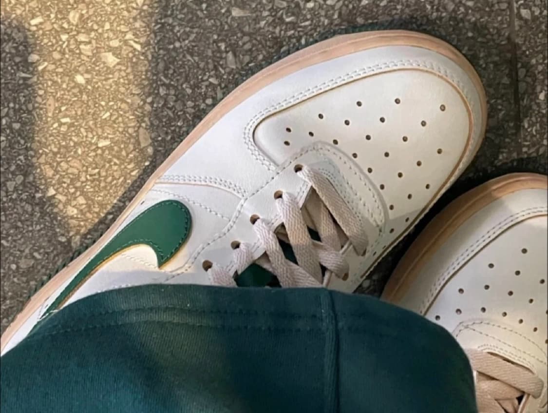 (W) 나이키 에어포스 1 로우 골지 그린 상품이미지9