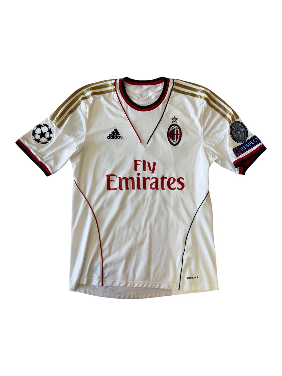 [M/100]13-14 AC밀란 어웨이 카카 유니폼 Z27790 상품이미지2