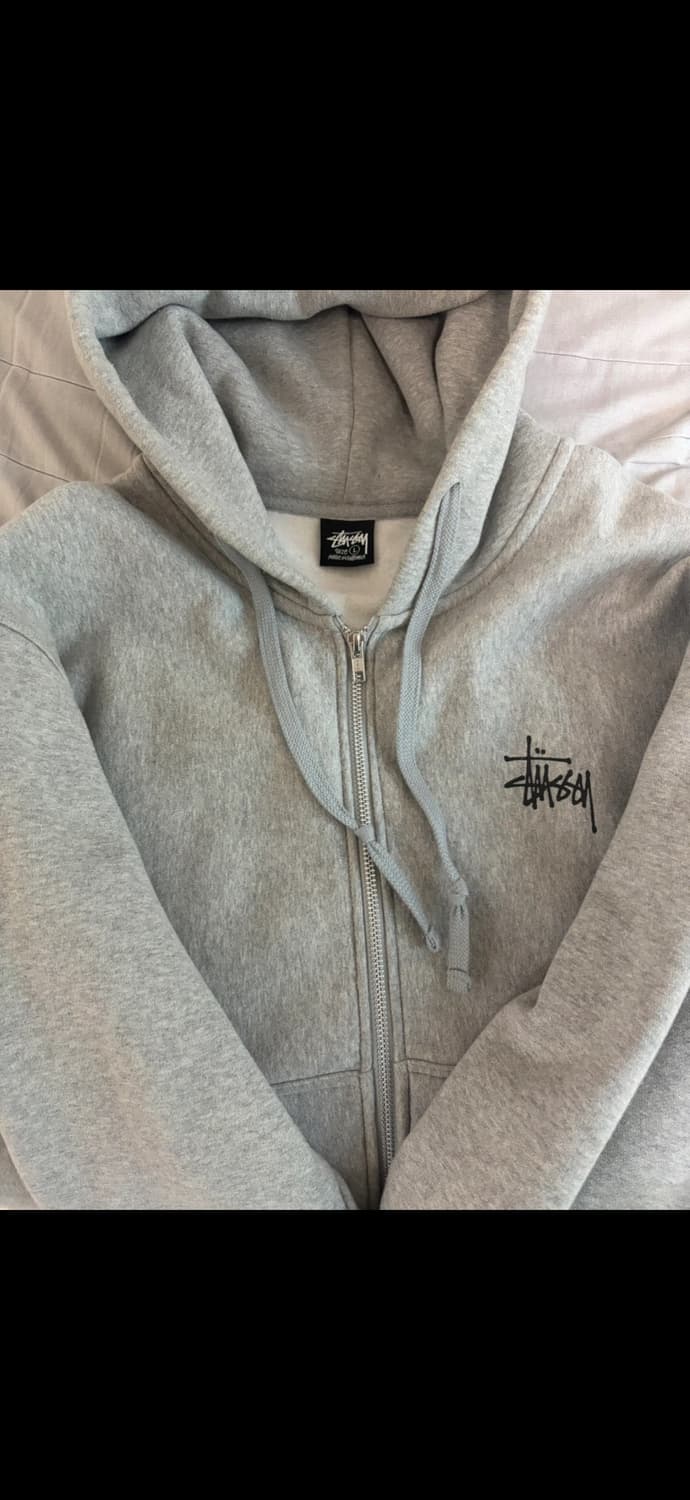 스투시 후드집업 L 상품이미지1