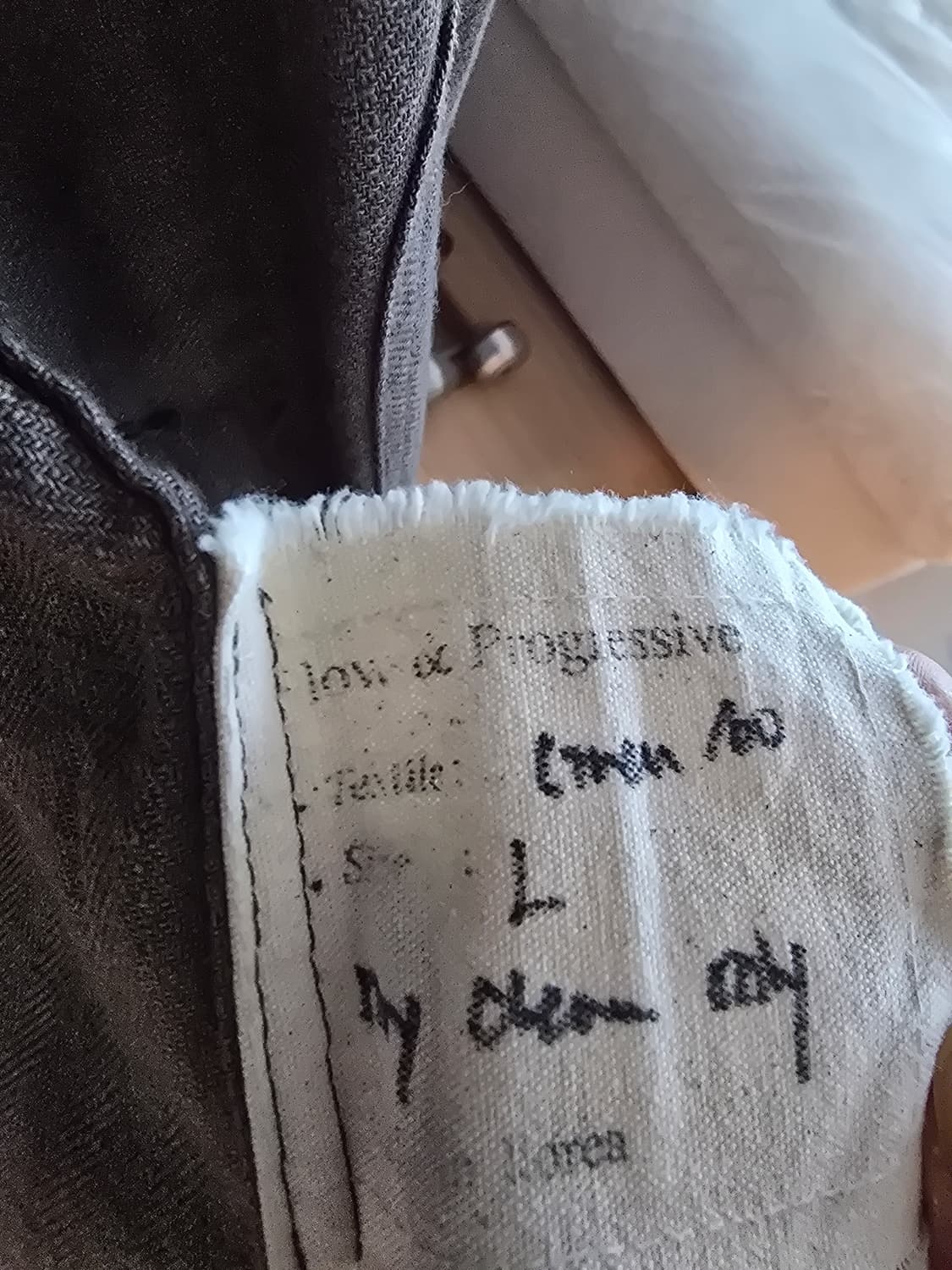 워드로브41 린렌 롱코트 L사이즈 입니다 상품이미지3