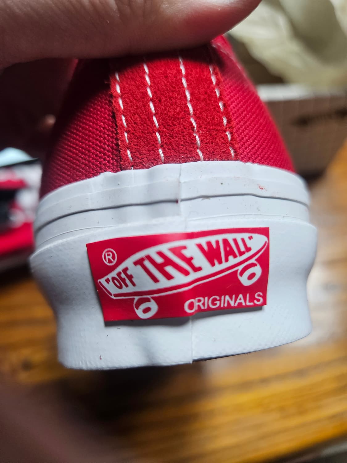 반스 볼트 어센틱 레드 상품이미지2