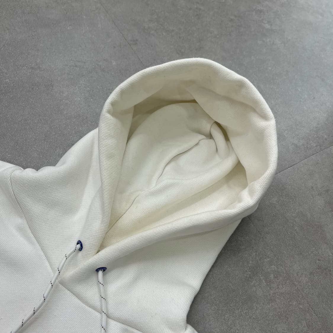 노티카 NAUTICA 아치형 로고 후드티 오버핏 화이트 상품이미지5